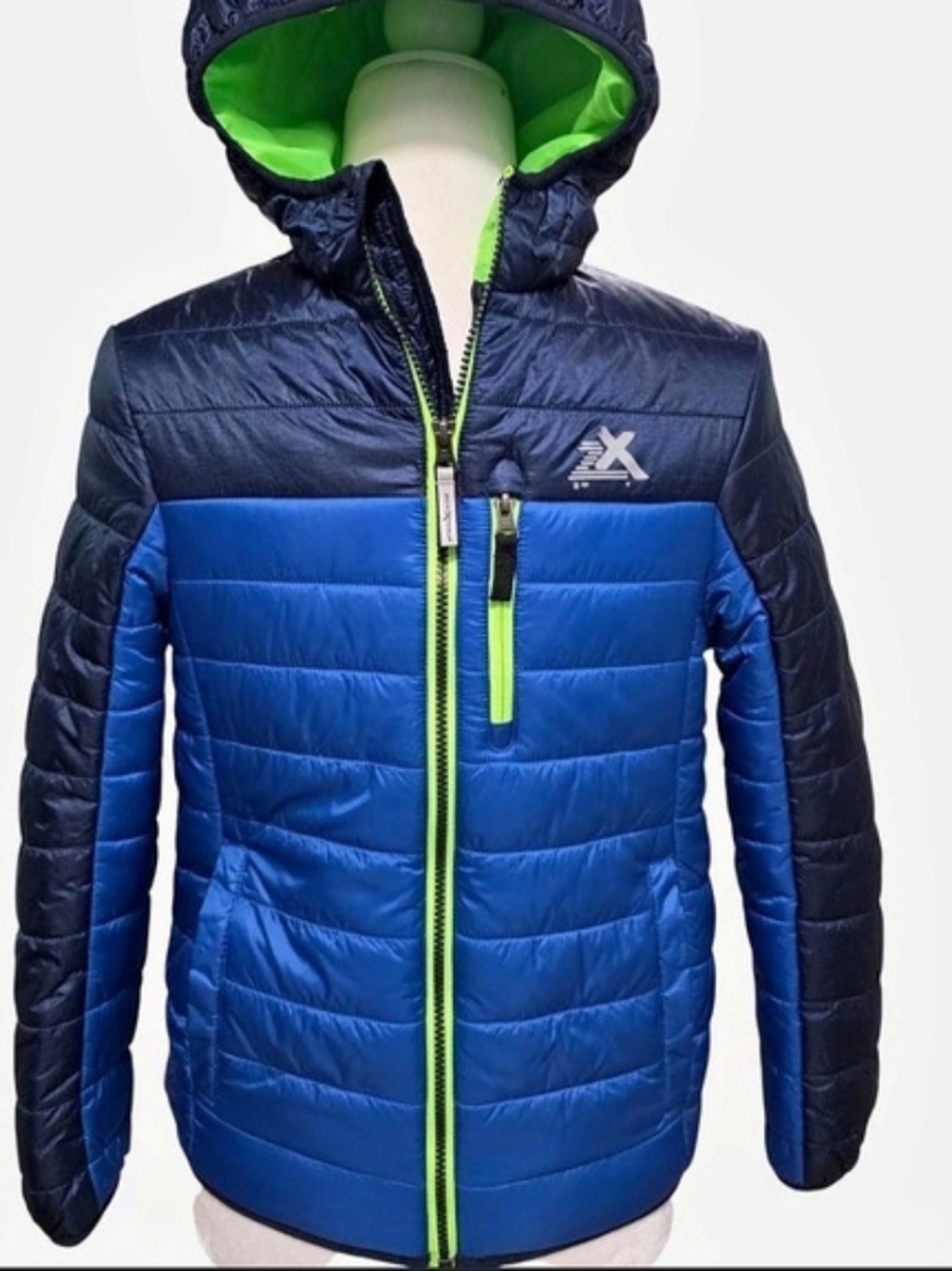 ZeroXposur Color Block Puffer Jacket Medium
